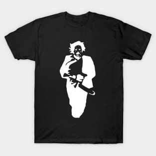 Leatherface - Texas Chainsaw Massacre Stencil T-Shirt